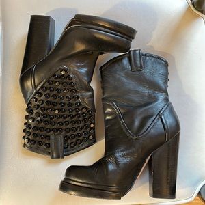 Jeffrey Campbell studded boots